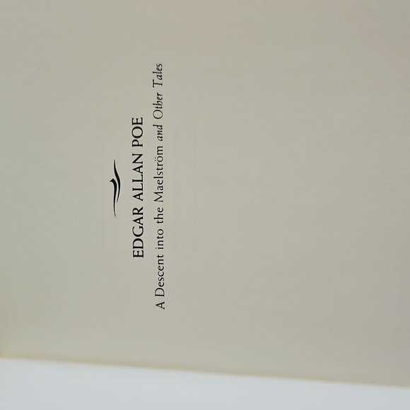 Edgar Allan Poe A DESCENT INTO THE MAELSTROM & OTHER TALES Franklin Library. - Picture 7 of 12